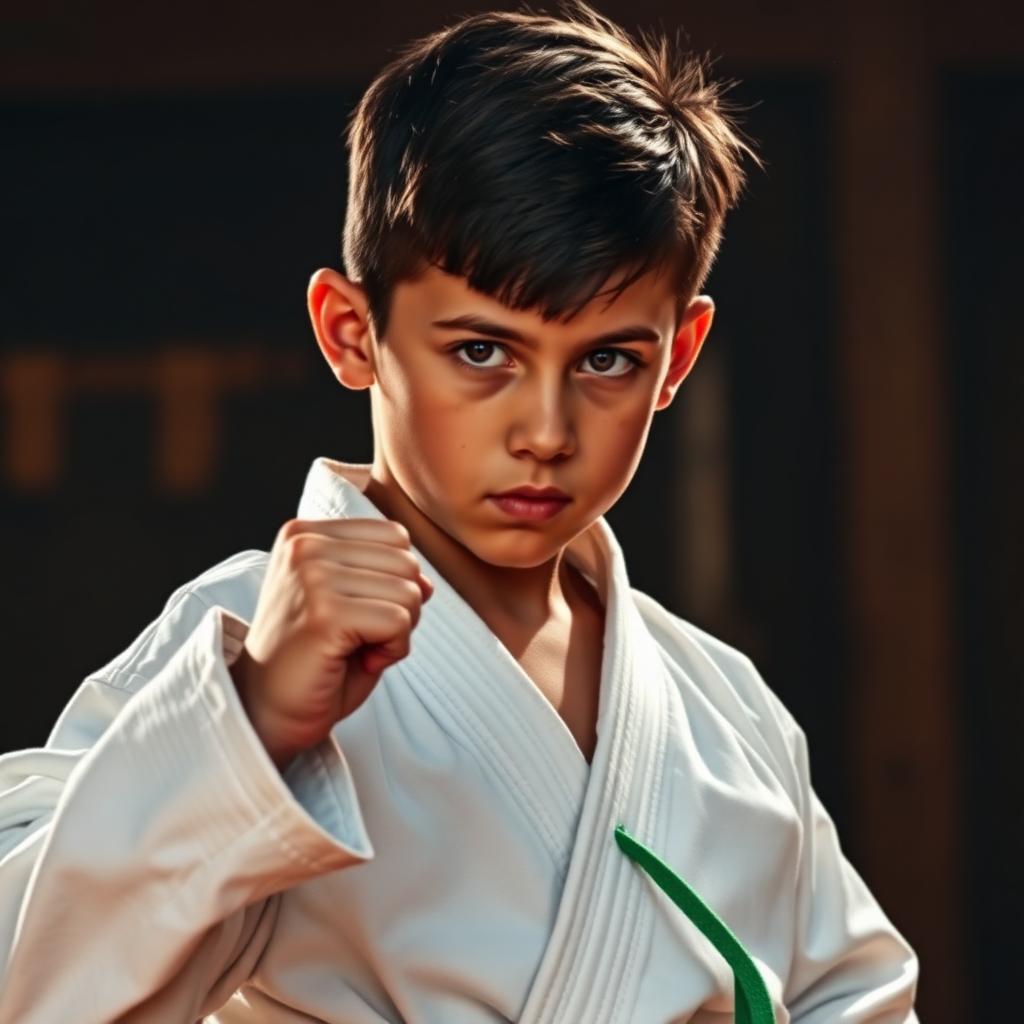 Niños de 9 a 13 años en clase de artes marciales Lions en The Forge
